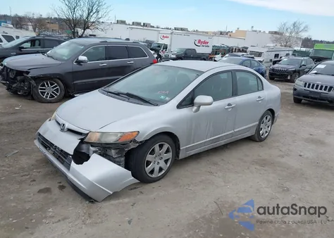 2006 Honda Civic Lx z USA, uszkodzony, nr VIN 1HGFA16516L109642